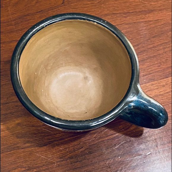 🌟HP🌟VTG 1970-80s Mexican Art Pottery Mug by Candida Jimenez Sgraffito - Picture 7 of 8